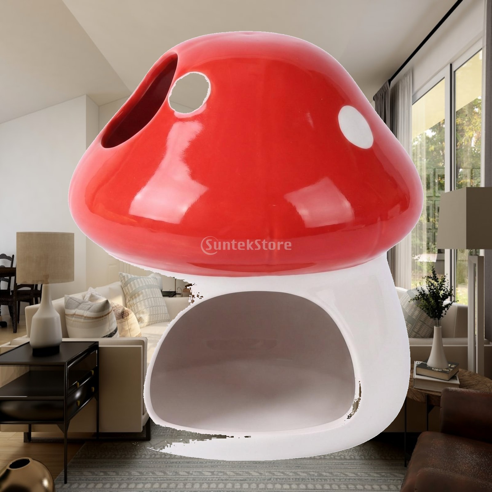 Hide Cave Ceramic - Ceramic Hamster House Cave Habitat Hamster