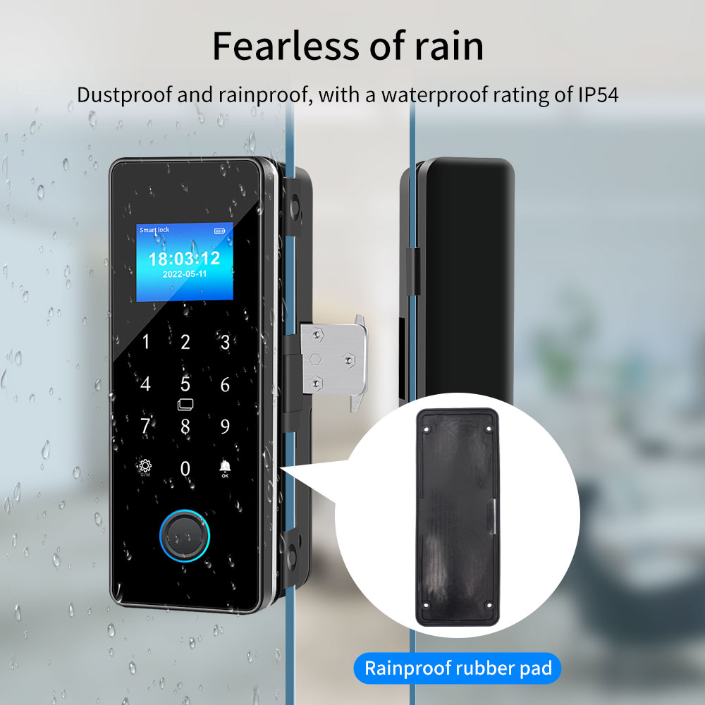 Waterproof Tuya APP Control Sl - Glass Door Hinge review and price