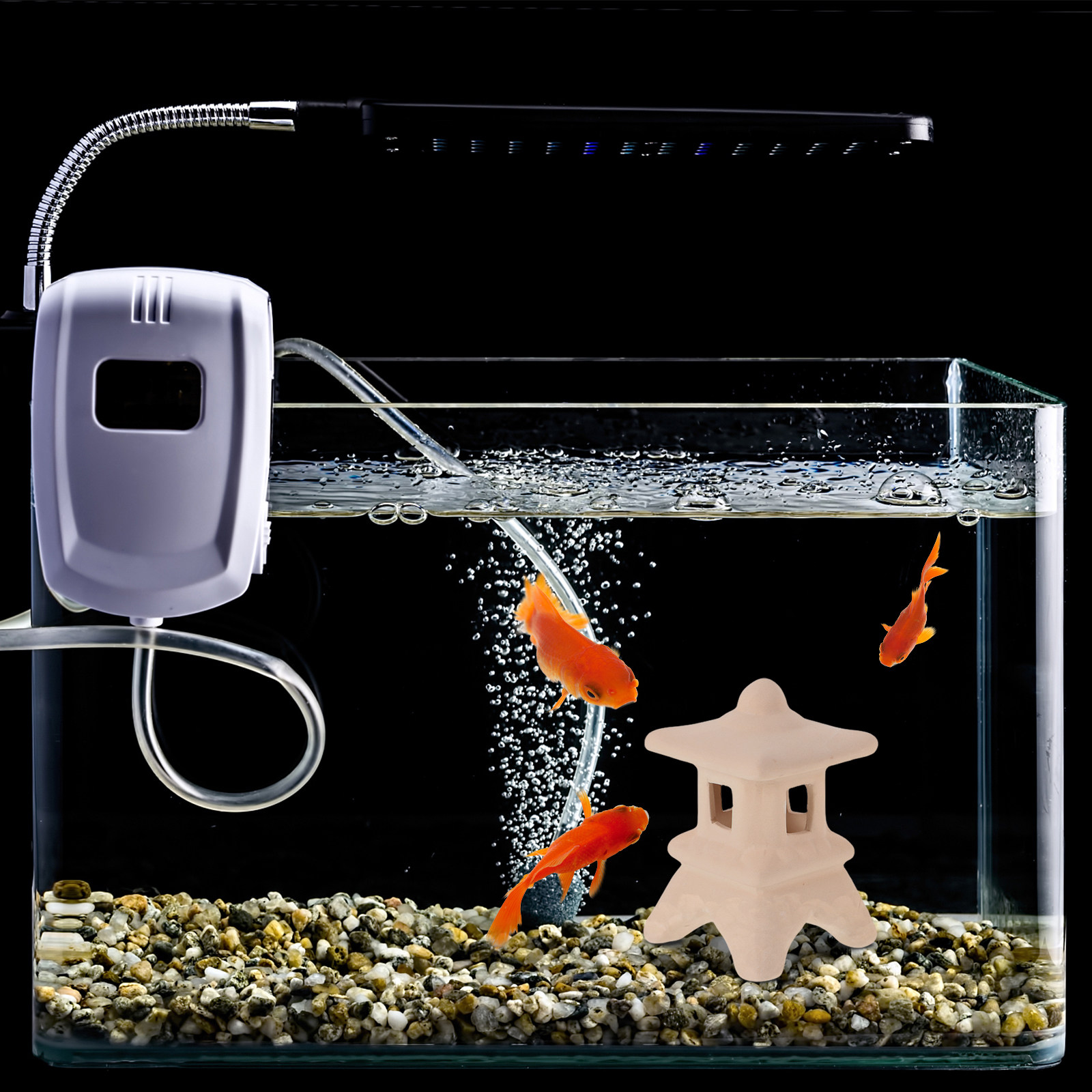 2Pcs Ceramic Fish Tank Decor F - Hide Cave Ceramic review and price